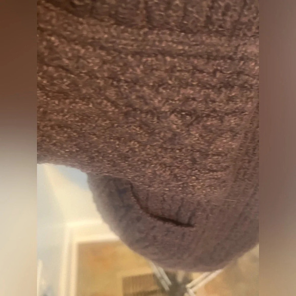 Cabi Sz XS / S Brown Cape Short Sleeve Open Front Sweater Relaxed Cardigan NWOT - Picture 7 of 16